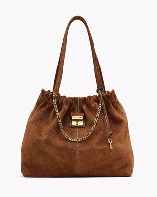 The Suede Cristina Tote
